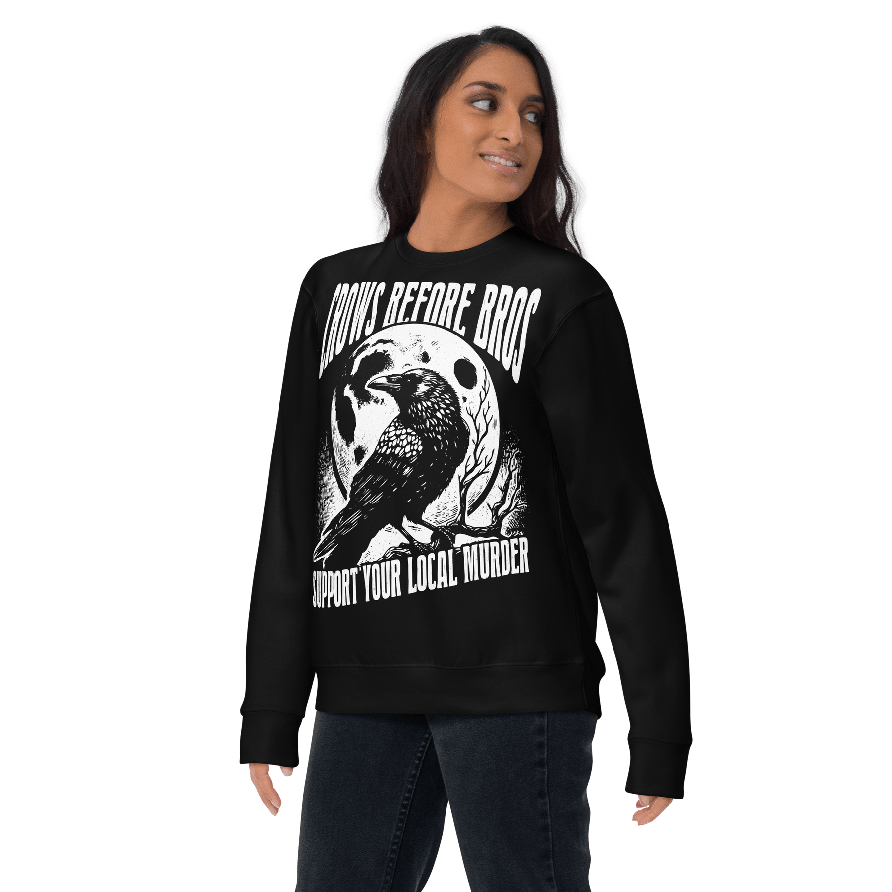 Crows Before Bros Unisex Sweatshirt - Goth Cloth Co.9840877_16156