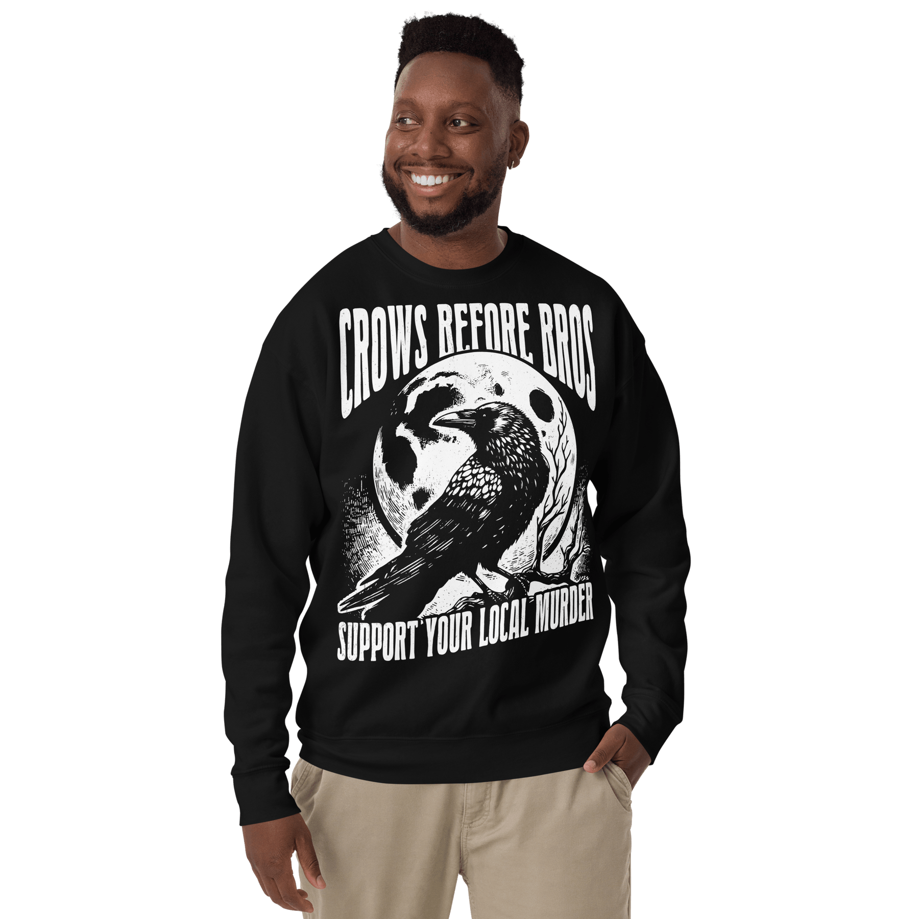 Crows Before Bros Unisex Sweatshirt - Goth Cloth Co.9840877_16156