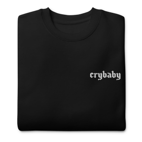 Crybaby Embroidered Sweatshirt - Goth Cloth Co.1061746_11254