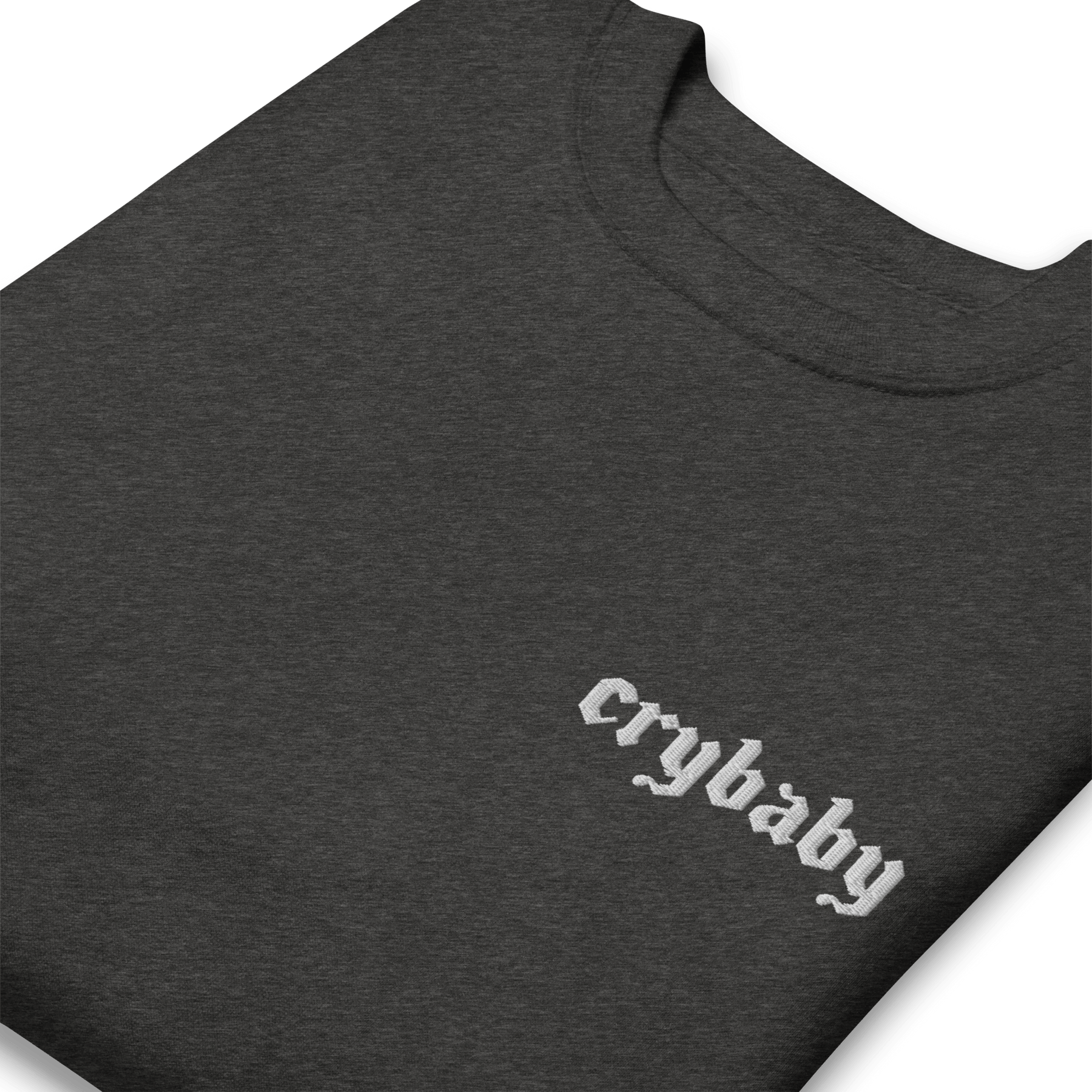 Crybaby Embroidered Sweatshirt - Goth Cloth Co.1061746_11259