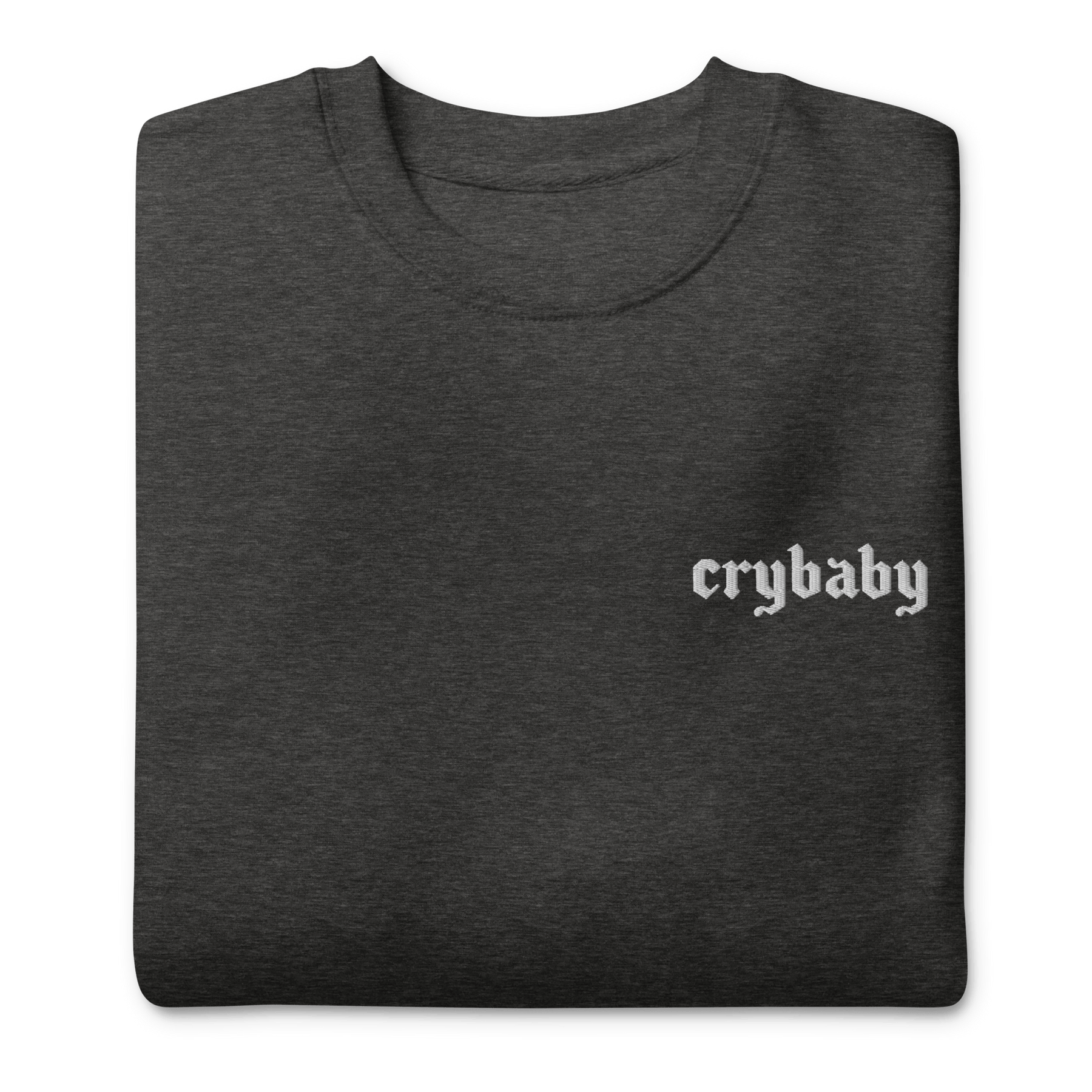 Crybaby Embroidered Sweatshirt - Goth Cloth Co.1061746_11259