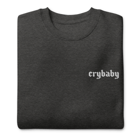 Crybaby Embroidered Sweatshirt - Goth Cloth Co.1061746_11259