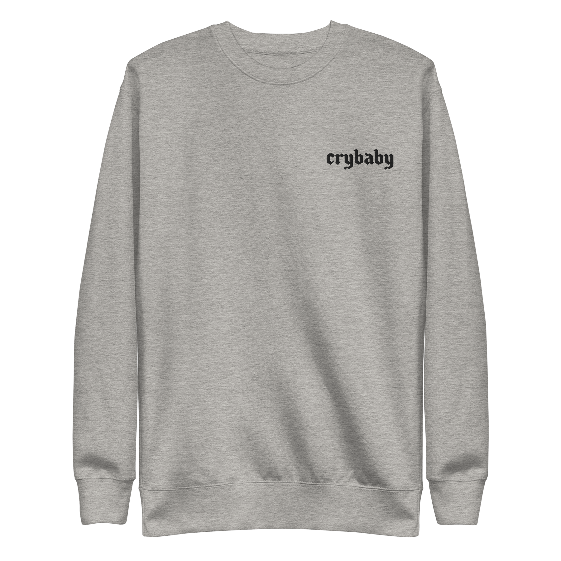 Crybaby Embroidered Sweatshirt - Goth Cloth Co.9096649_11244