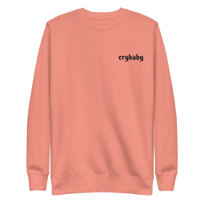 Crybaby Embroidered Sweatshirt - Goth Cloth Co.9096649_13863