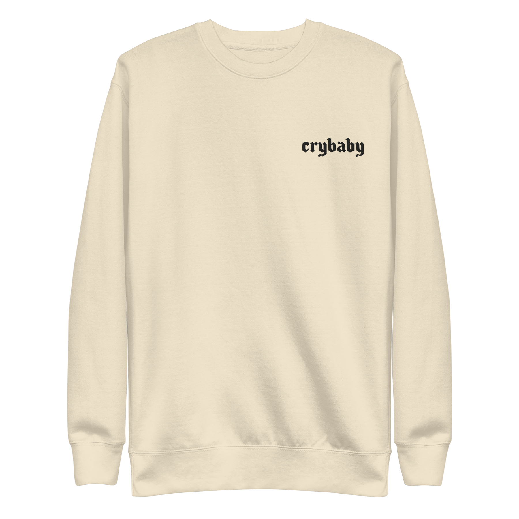 Crybaby Embroidered Sweatshirt - Goth Cloth Co.9096649_20357