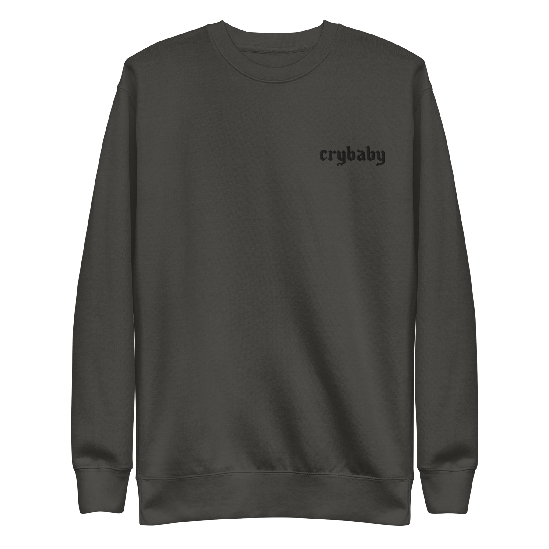 Crybaby Embroidered Sweatshirt - Goth Cloth Co.9096649_20363