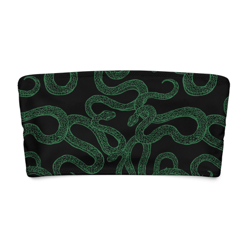 Cursed Coil Bandeau Bikini Top - Goth Cloth Co.7776271_22682