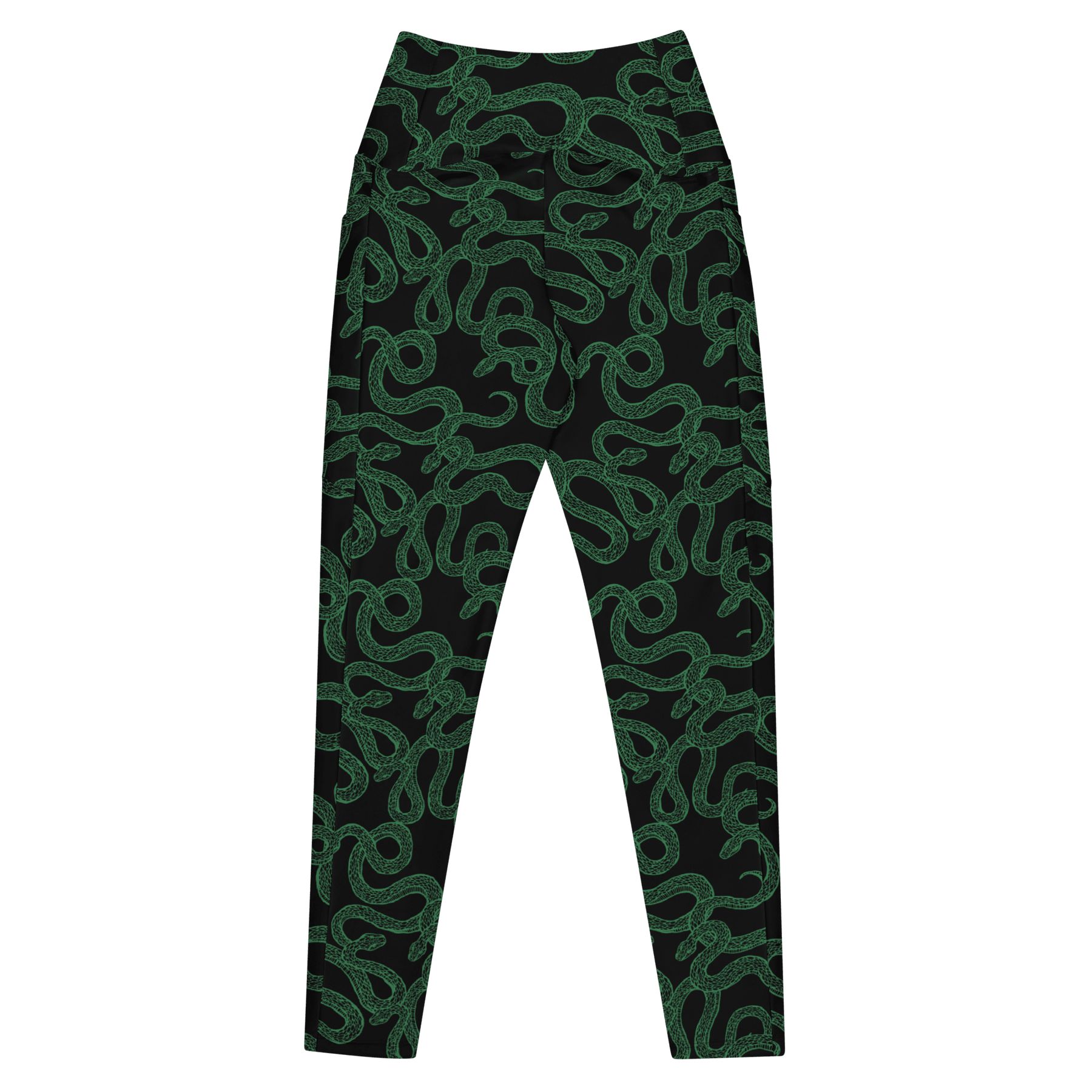 Cursed Coils Crossover Leggings with Pockets - Goth Cloth Co.4828349_14137