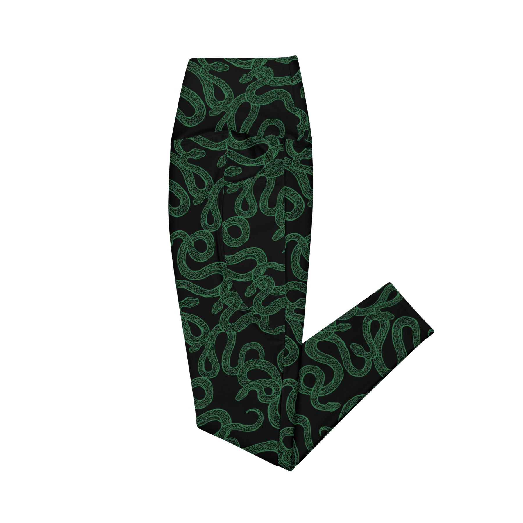 Cursed Coils Crossover Leggings with Pockets - Goth Cloth Co.4828349_14137