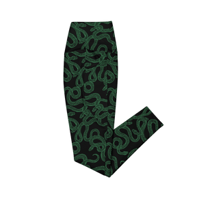 Cursed Coils Crossover Leggings with Pockets - Goth Cloth Co.4828349_14137