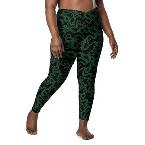 Cursed Coils Crossover Leggings with Pockets - Goth Cloth Co.4828349_14137