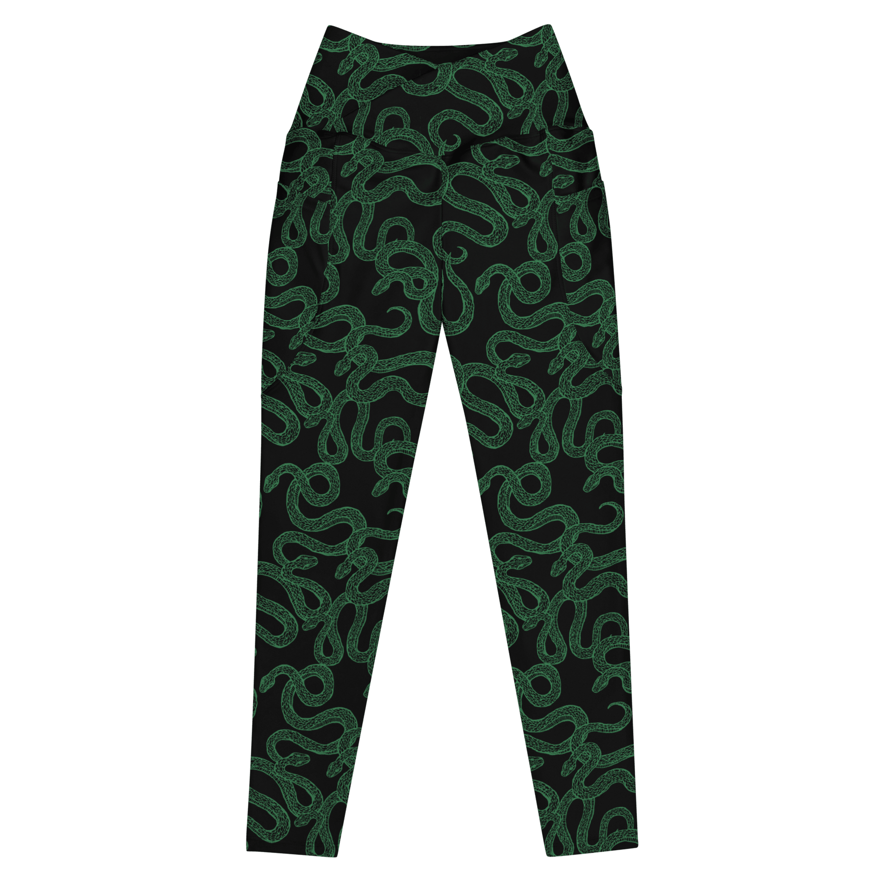 Cursed Coils Crossover Leggings with Pockets - Goth Cloth Co.4828349_14137