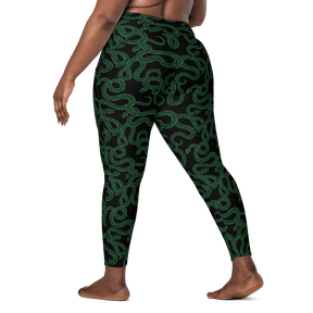 Cursed Coils Crossover Leggings with Pockets - Goth Cloth Co.4828349_14137