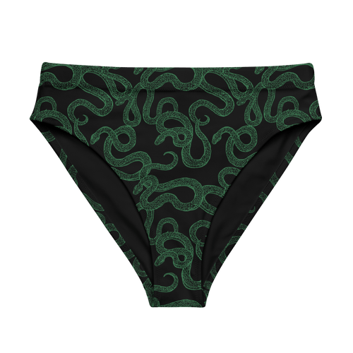 Cursed Coils High - Waited Sport Bikini Bottoms - Goth Cloth Co.2356575_12042