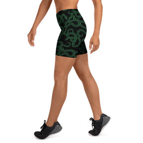 Cursed Coils Yoga Shorts - Goth Cloth Co.6579338_9079