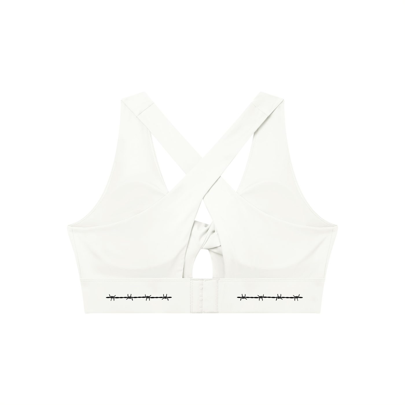 Bare Bones Front Twist Sports Bra