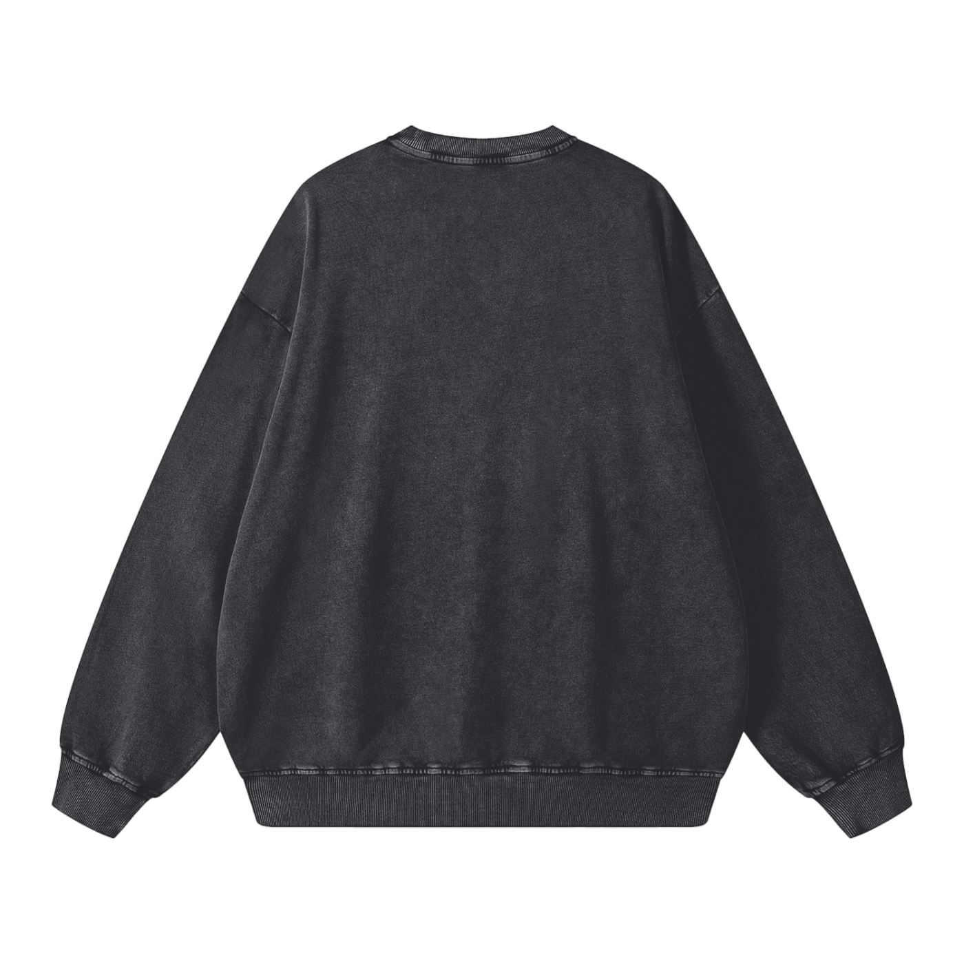 Vintage Dracula Poster Acid Wash Sweatshirt