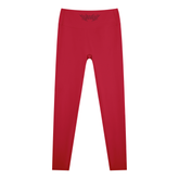 Delicate Metal Font High Waisted Ankle Leggings