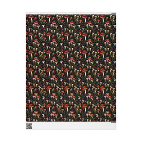 Dark Fungi Gift Wrap Paper - Goth Cloth Co.Home Decor21189841300497330009