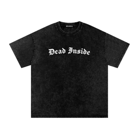 Dead Inside Acid Wash T-Shirt - Goth Cloth Co.gymwear260813PODPQ0710001