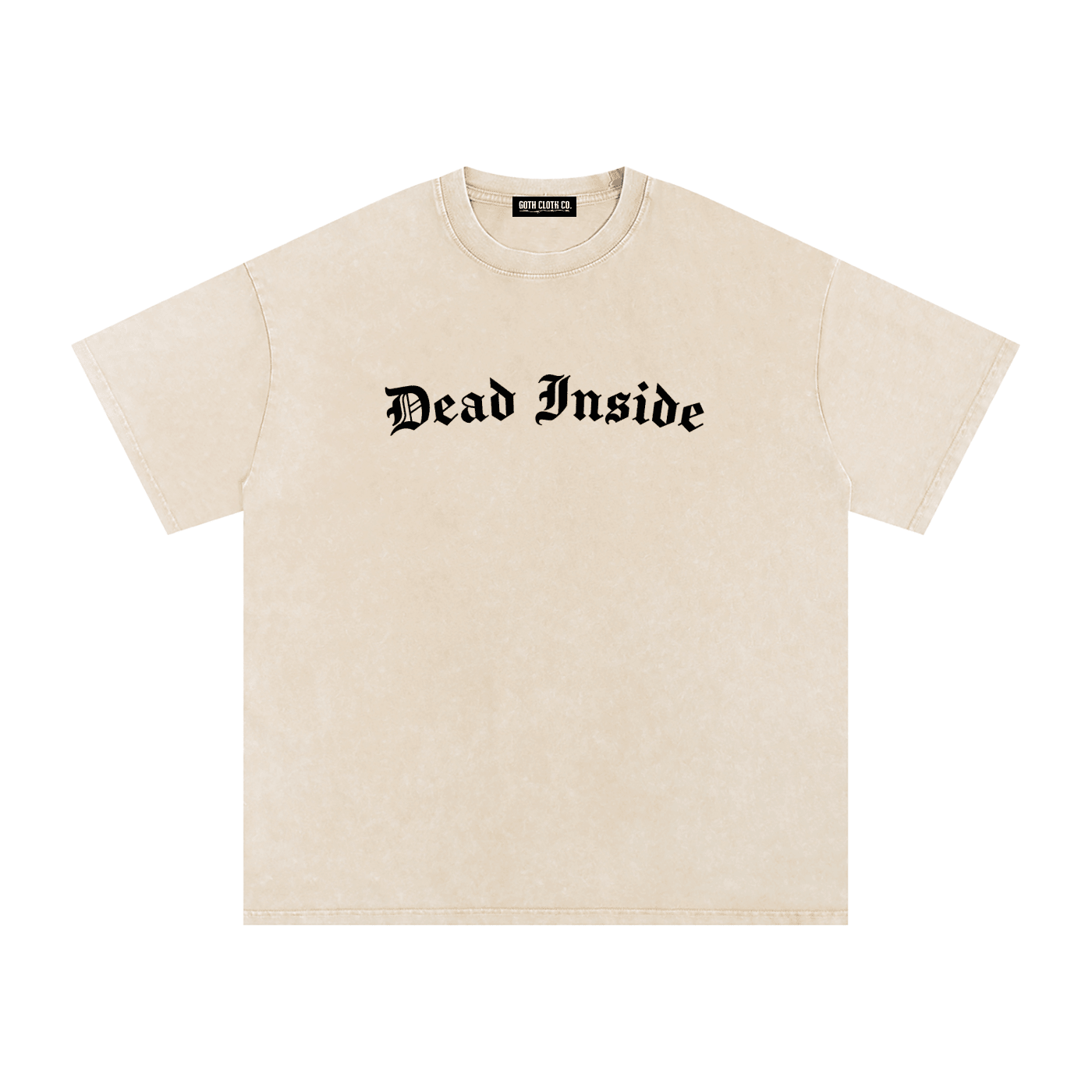 Dead Inside Acid Wash T-Shirt - Goth Cloth Co.gymwear260813PODPQ0720001
