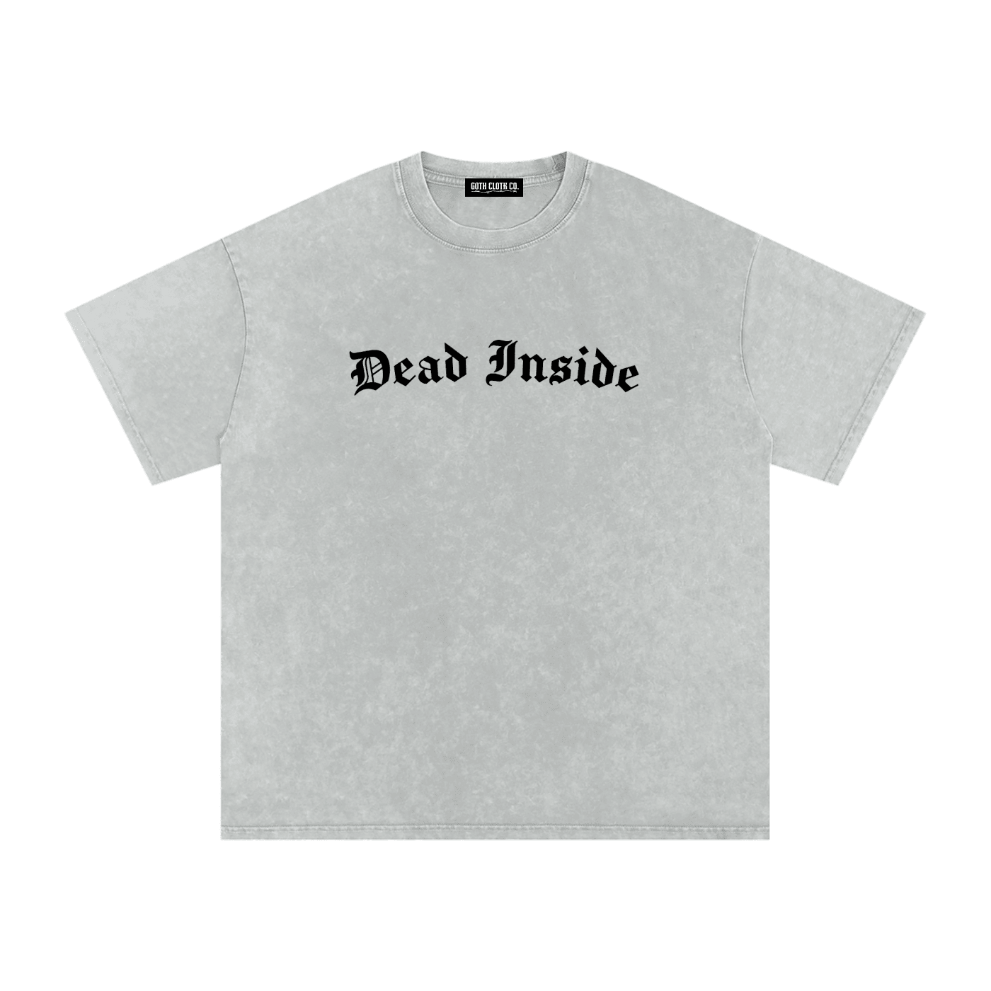 Dead Inside Acid Wash T-Shirt - Goth Cloth Co.gymwear260813PODPQ0720007