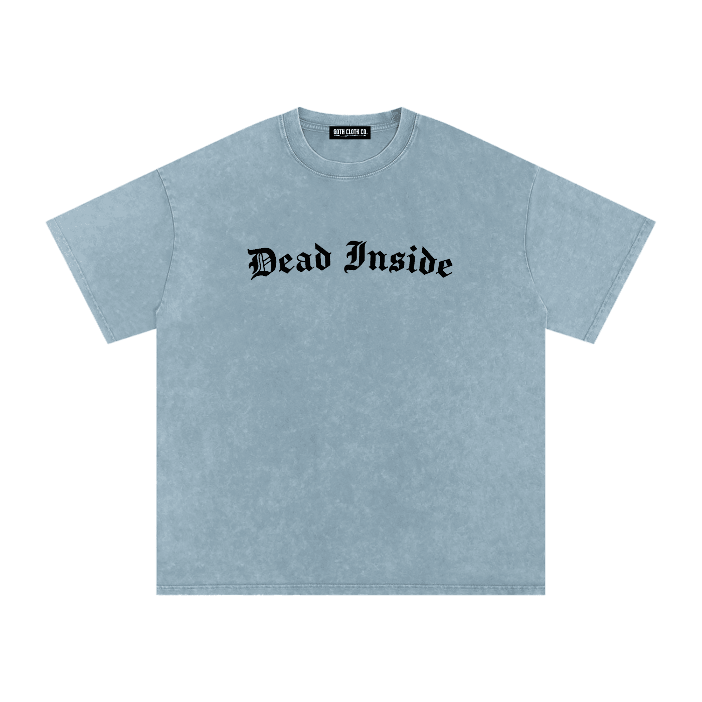 Dead Inside Acid Wash T-Shirt - Goth Cloth Co.gymwear260813PODPQ0720013