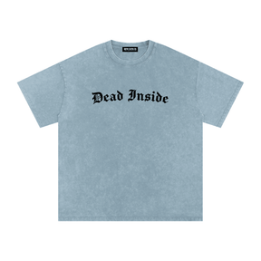 Dead Inside Acid Wash T-Shirt - Goth Cloth Co.gymwear260813PODPQ0720013
