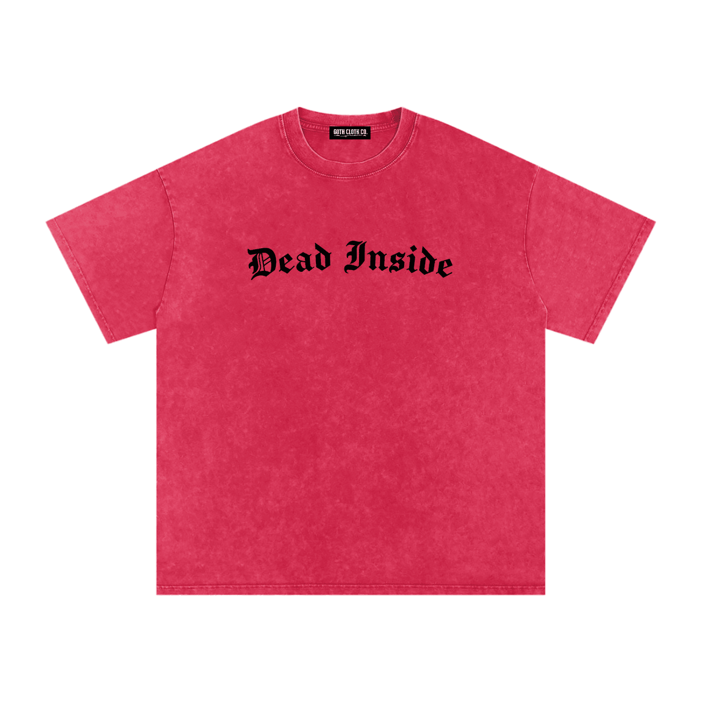 Dead Inside Acid Wash T-Shirt - Goth Cloth Co.gymwear260813PODPQ0720031
