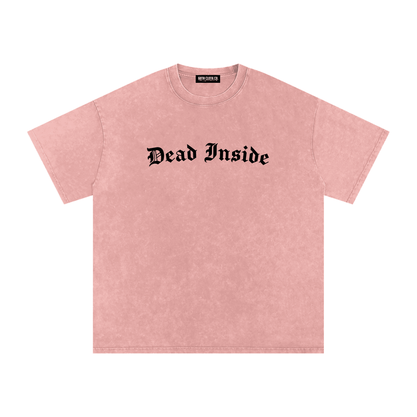Dead Inside Acid Wash T-Shirt - Goth Cloth Co.gymwear260813PODPQ0720037