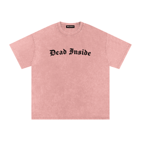 Dead Inside Acid Wash T-Shirt - Goth Cloth Co.gymwear260813PODPQ0720037
