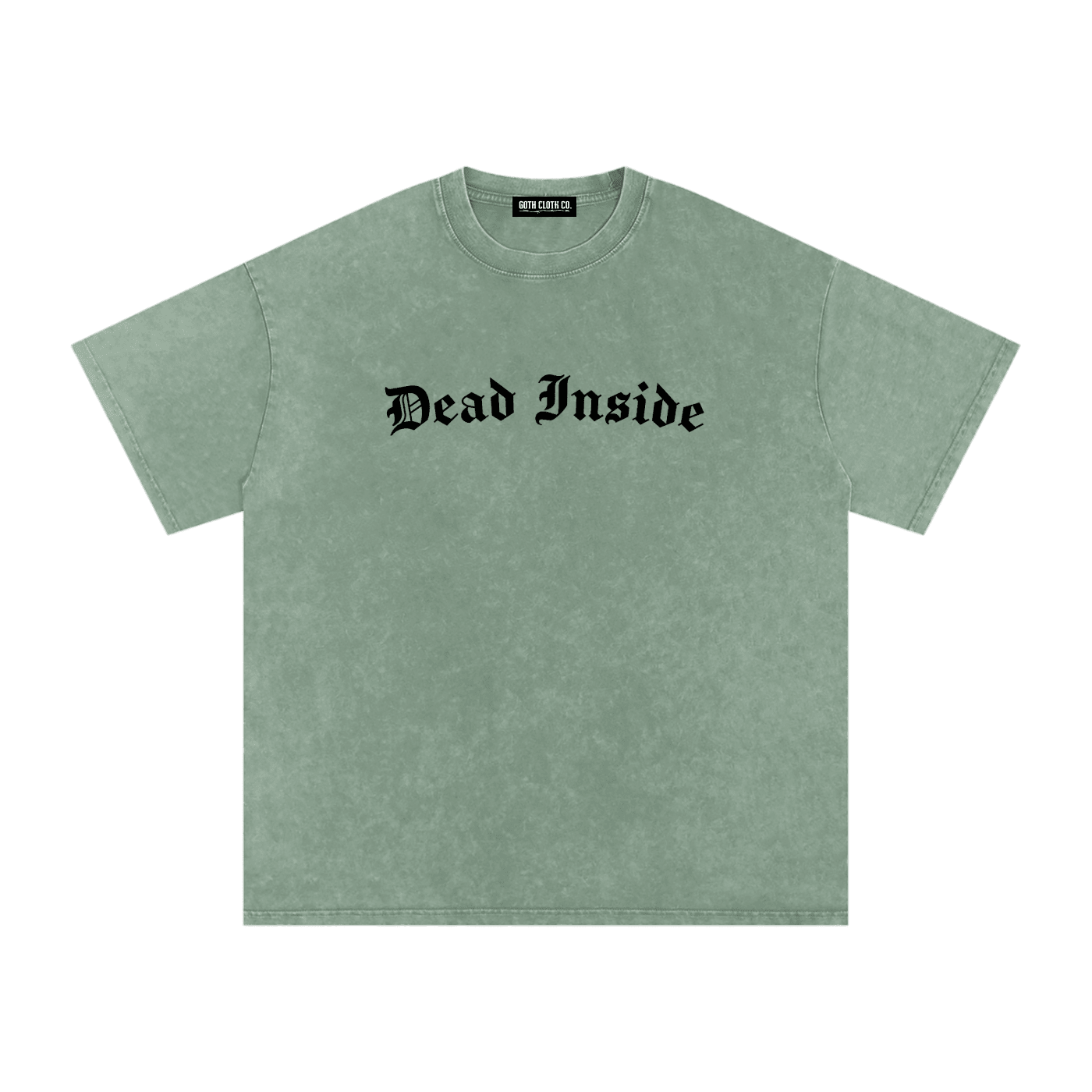 Dead Inside Acid Wash T-Shirt - Goth Cloth Co.gymwear260813PODPQ0720043