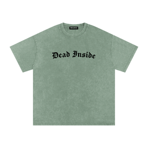 Dead Inside Acid Wash T-Shirt - Goth Cloth Co.gymwear260813PODPQ0720043