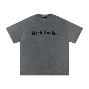 Dead Inside Acid Wash T-Shirt - Goth Cloth Co.gymwear260813PODPQ0720049