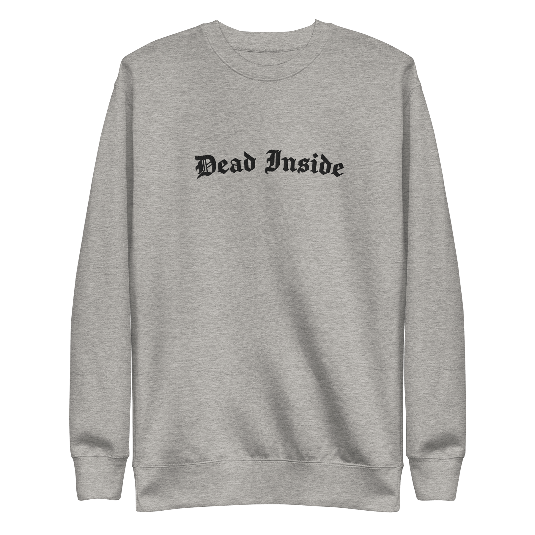 Dead Inside Embroidered Sweatshirt - Goth Cloth Co.Sweatshirt8105844_11244