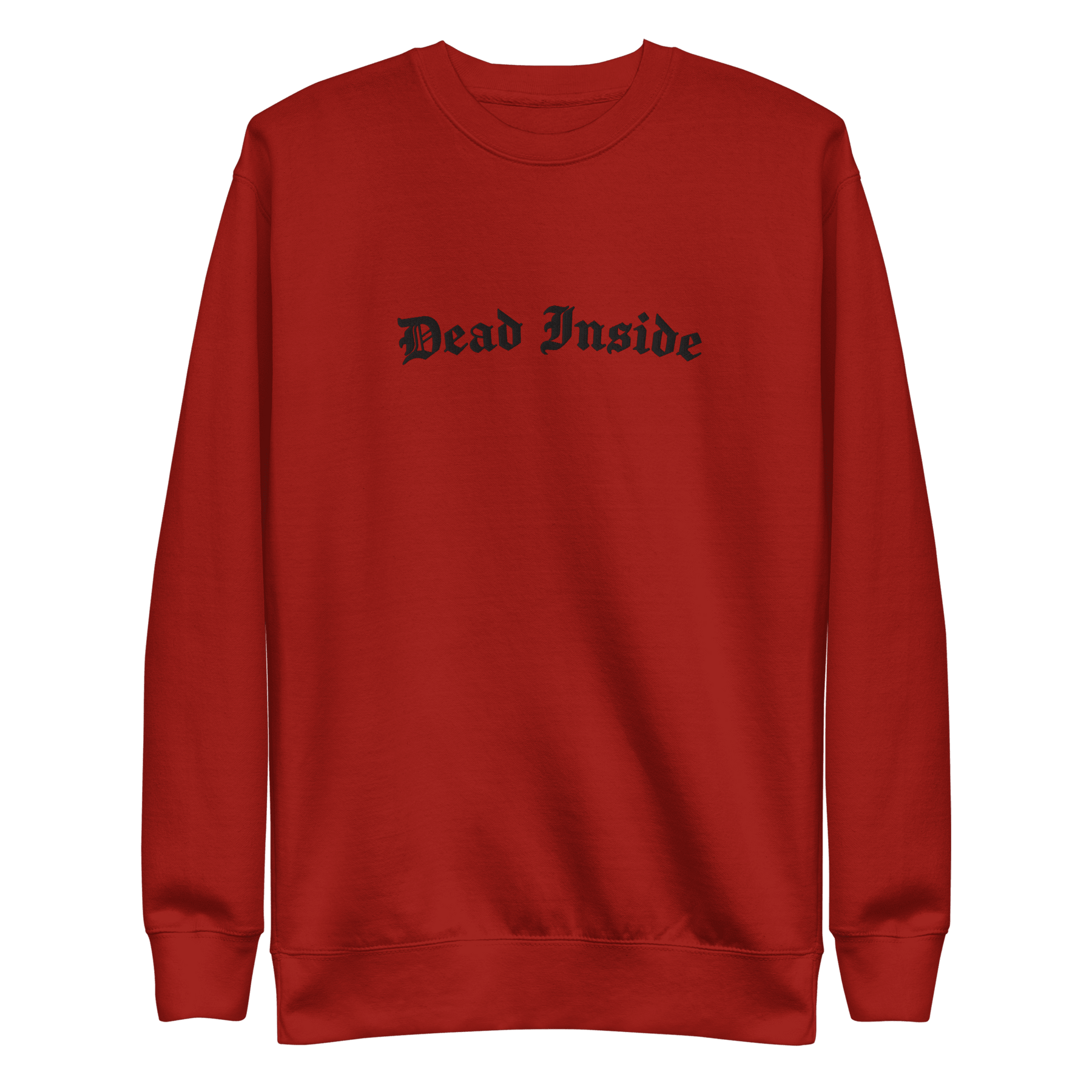 Dead Inside Embroidered Sweatshirt - Goth Cloth Co.Sweatshirt8105844_13875