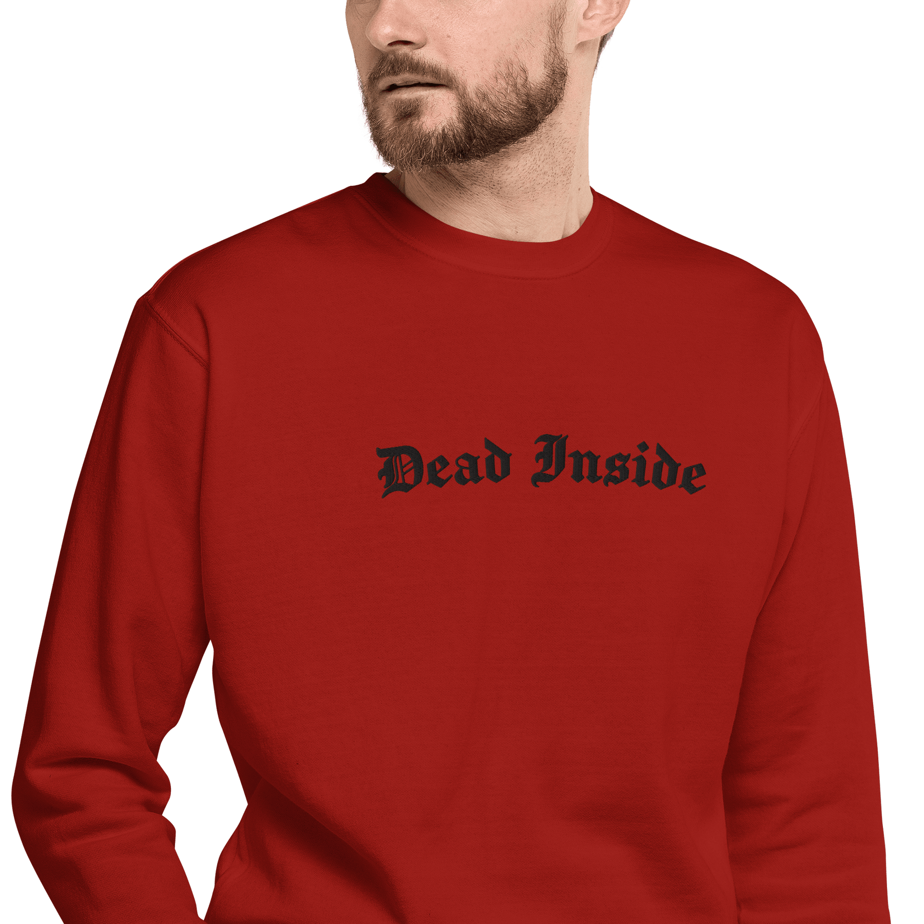 Dead Inside Embroidered Sweatshirt - Goth Cloth Co.Sweatshirt8105844_25532