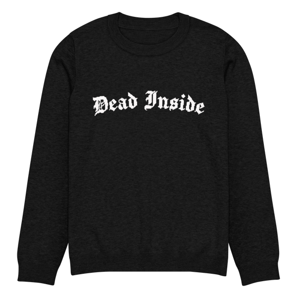 Dead Inside Knit Crewneck Sweater - Goth Cloth Co.6278125_19635