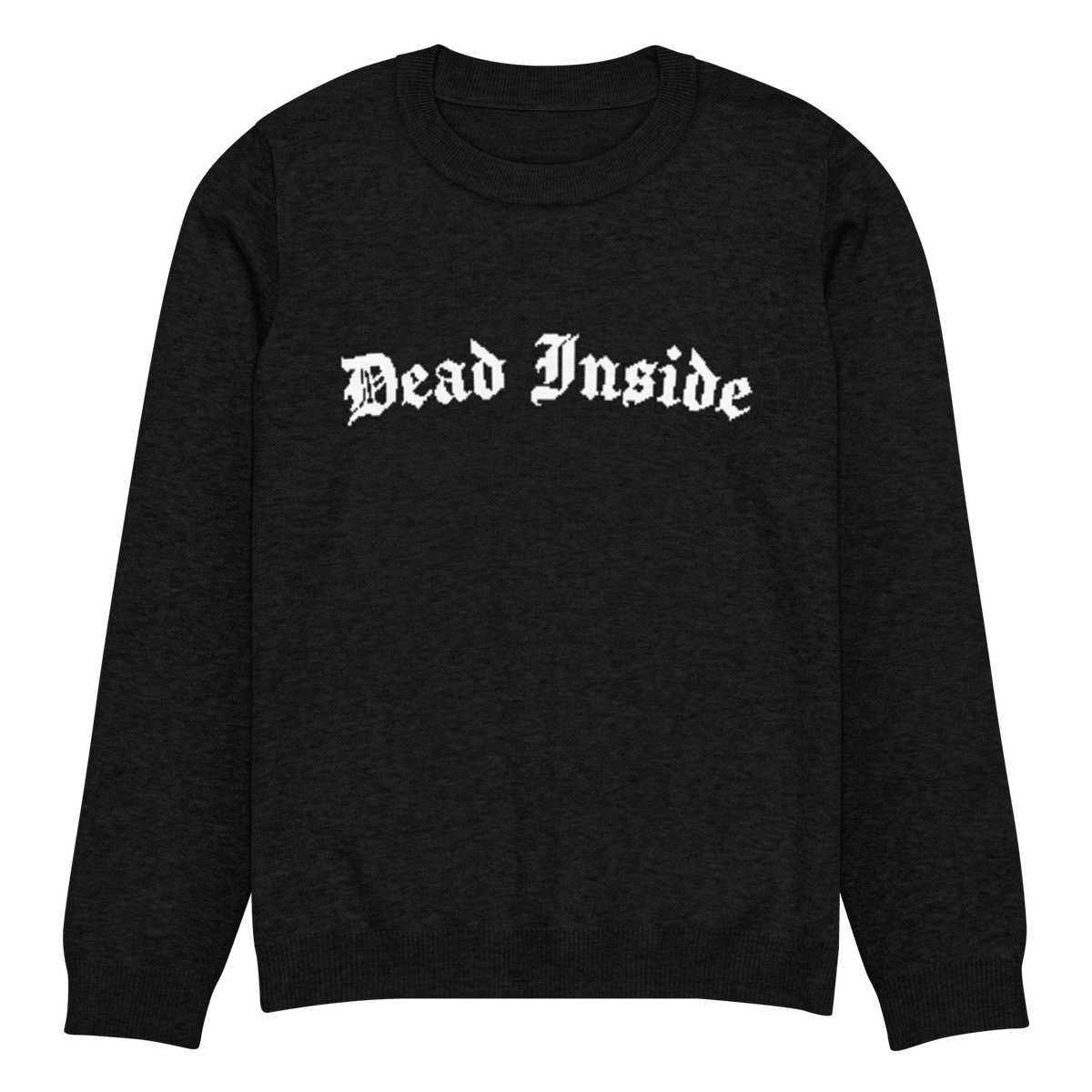Dead Inside Knit Crewneck Sweater - Goth Cloth Co.6278125_19635