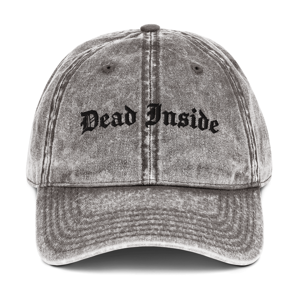 Dead Inside Vintage Dad Cap - Goth Cloth Co.1377845_10803