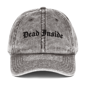 Dead Inside Vintage Dad Cap - Goth Cloth Co.1377845_10803