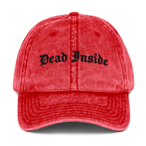 Dead Inside Vintage Dad Cap - Goth Cloth Co.1377845_16747