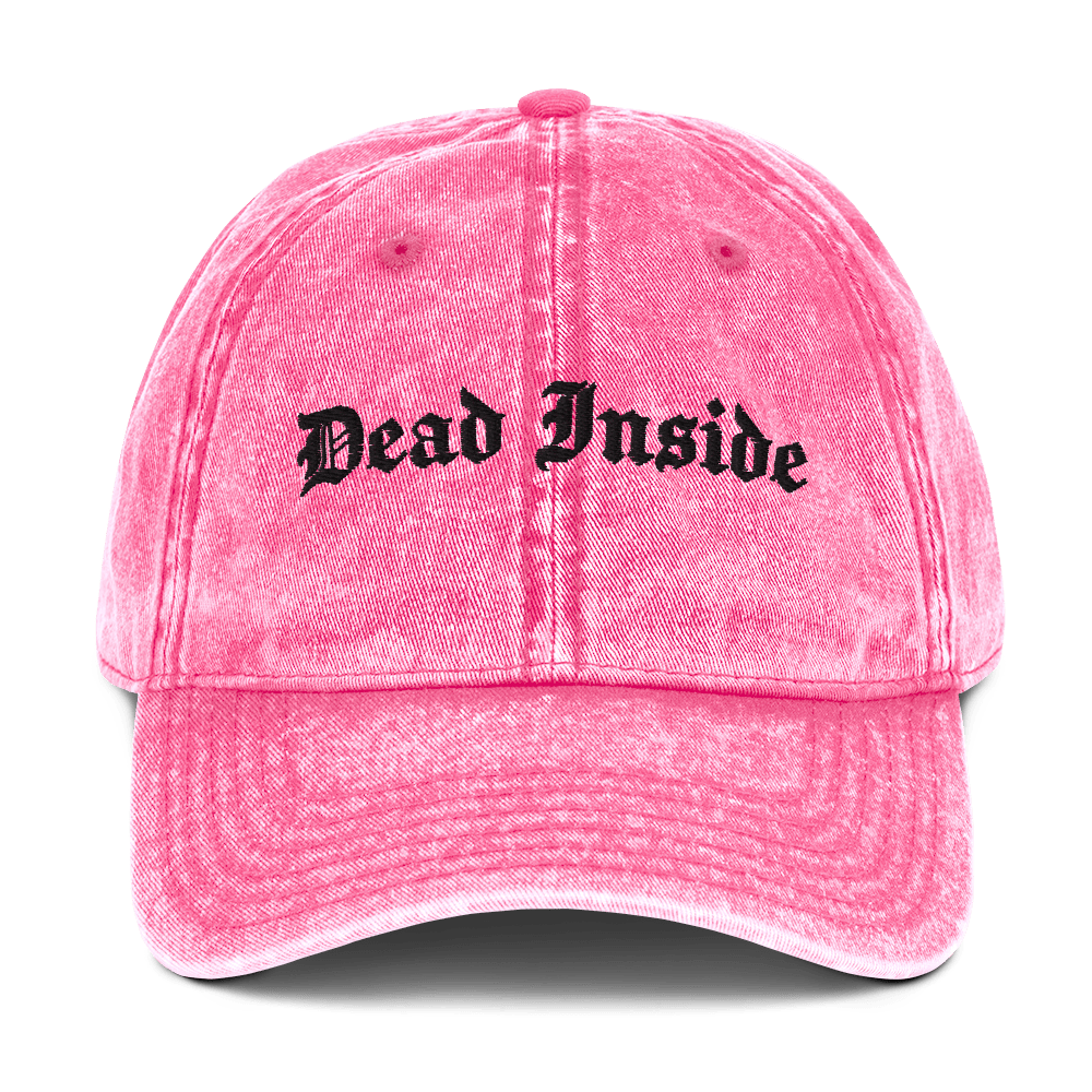 Dead Inside Vintage Dad Cap - Goth Cloth Co.1377845_16749