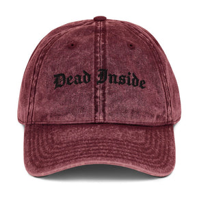 Dead Inside Vintage Dad Cap - Goth Cloth Co.4151769_9793