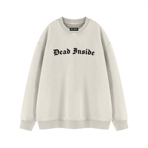 Dead Inside Vintage Wash Fleece Sweatshirt - Goth Cloth Co.260916PODRA1470006