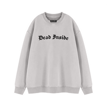 Dead Inside Vintage Wash Fleece Sweatshirt - Goth Cloth Co.260916PODRA1470011