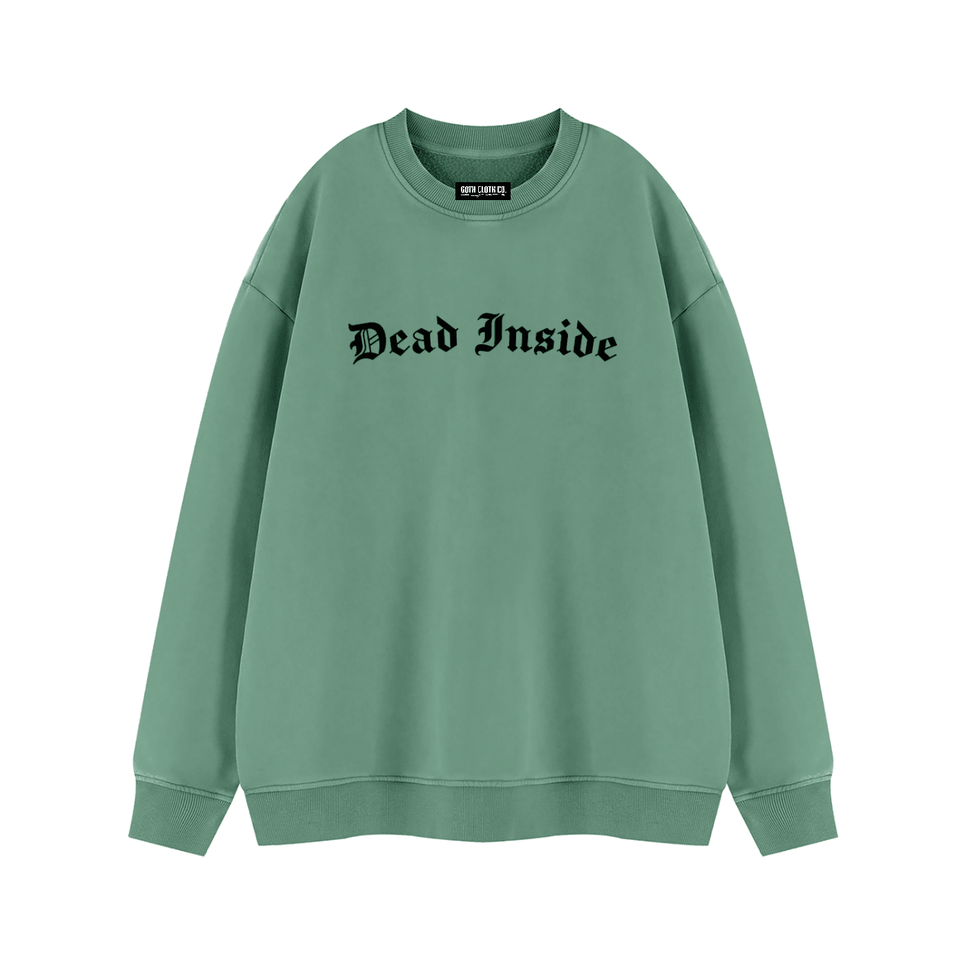 Dead Inside Vintage Wash Fleece Sweatshirt - Goth Cloth Co.260916PODRA1470026
