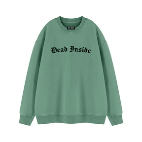 Dead Inside Vintage Wash Fleece Sweatshirt - Goth Cloth Co.260916PODRA1470026