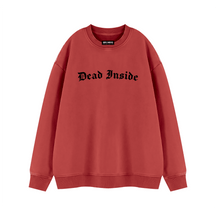 Dead Inside Vintage Wash Fleece Sweatshirt - Goth Cloth Co.260916PODRA1470036