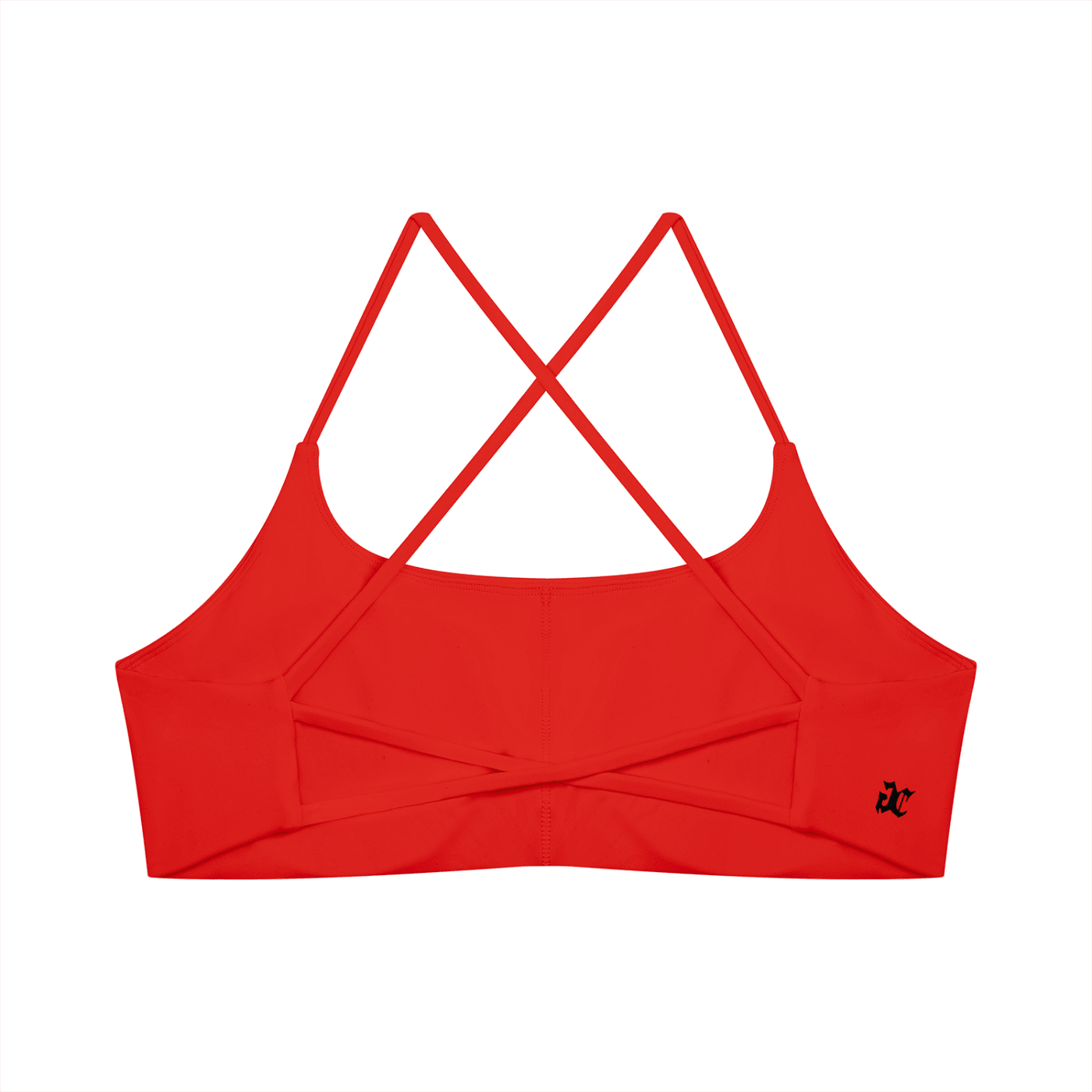 Dead Inside Women's Cross Strap Sports Bra - Goth Cloth Co.gymwear260905PODCI0636016